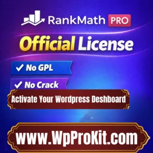 Rank Math Pro Official License