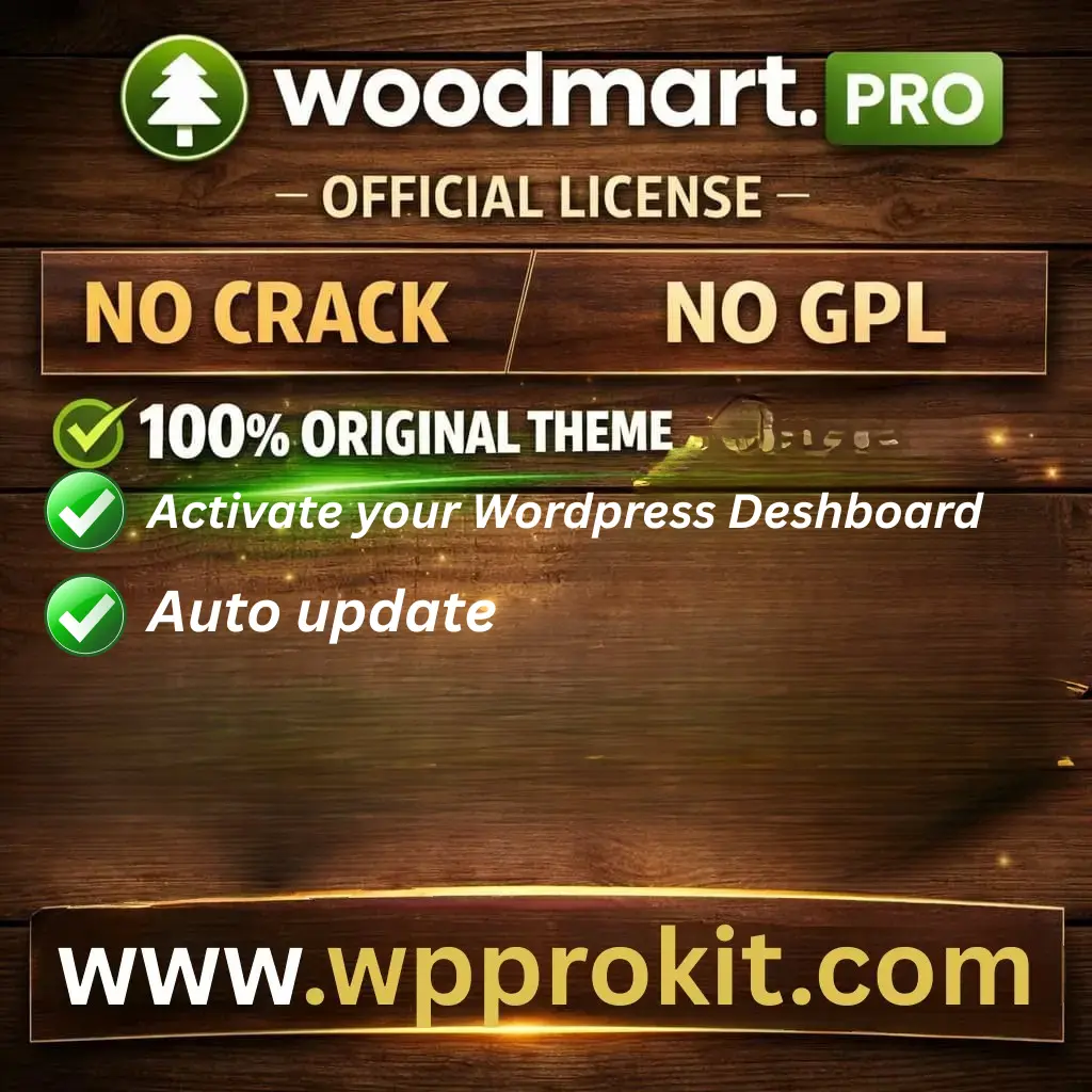 WoodMart Pro Official License