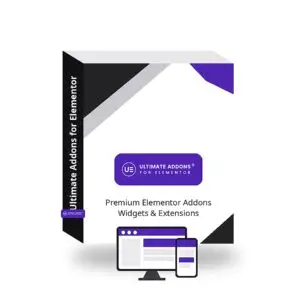 Ultimate Addons for Elementor official license box